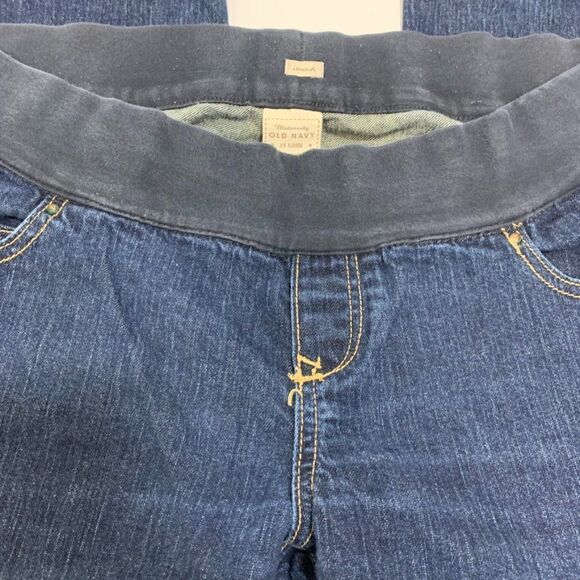 Old Navy Maternity Stretch Low Waist Long Jean - Picture 5 of 7